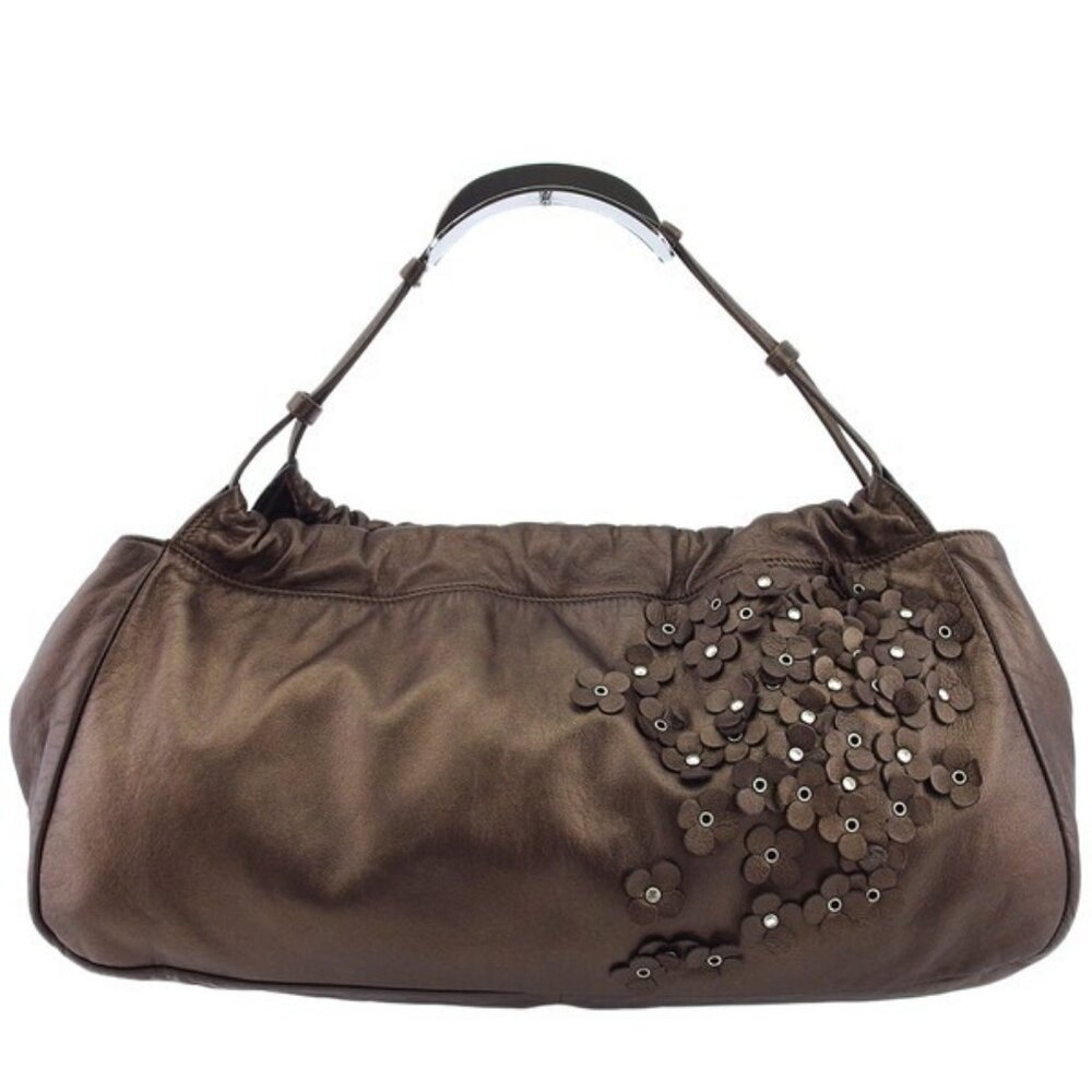 ANTEPRIMA Shoulder Bag Flower Motif Flower Authentic Used t23460